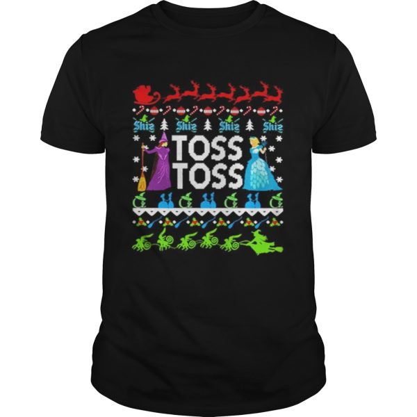 Toss toss Witch Merry Christmas shirt
