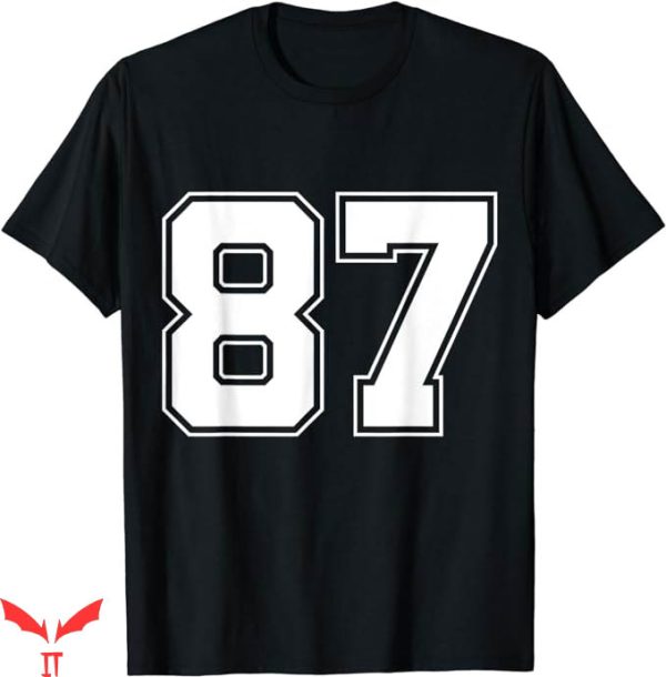 Travis Kelce Byu T-Shirt Number 87 T-Shirt NFL