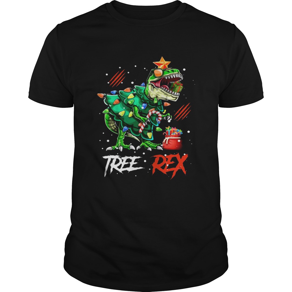 Tree Rex Dinosaur Christmas Tree Costume shirt Tree Rex Dinosaur Christmas Tree Costume shirt