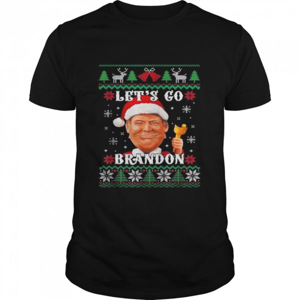 Trump Let’s Go Brandon Ugly 2022 Christmas T-Shirt