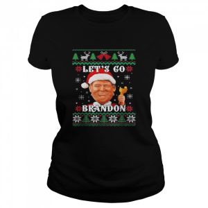 Trump Let’s Go Brandon Ugly 2022 Christmas T-Shirt