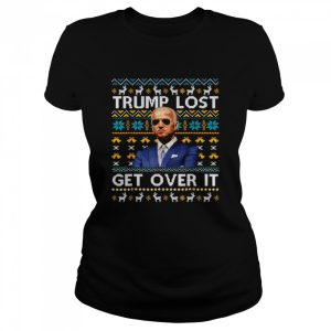 Trump Lost Snowflake Pro Joe Anti Trump Xmas Shirt