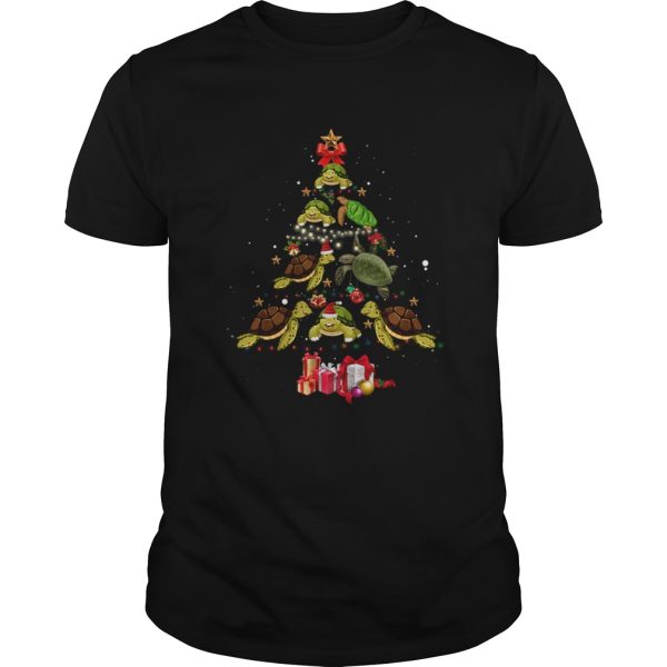 Turtle Christmas Tree shirt