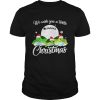 Turtles Santa We Wish You A Turtle Christmas shirt