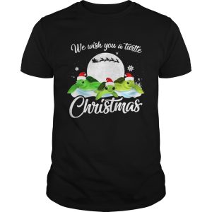 Turtles Santa We Wish You A Turtle Christmas shirt