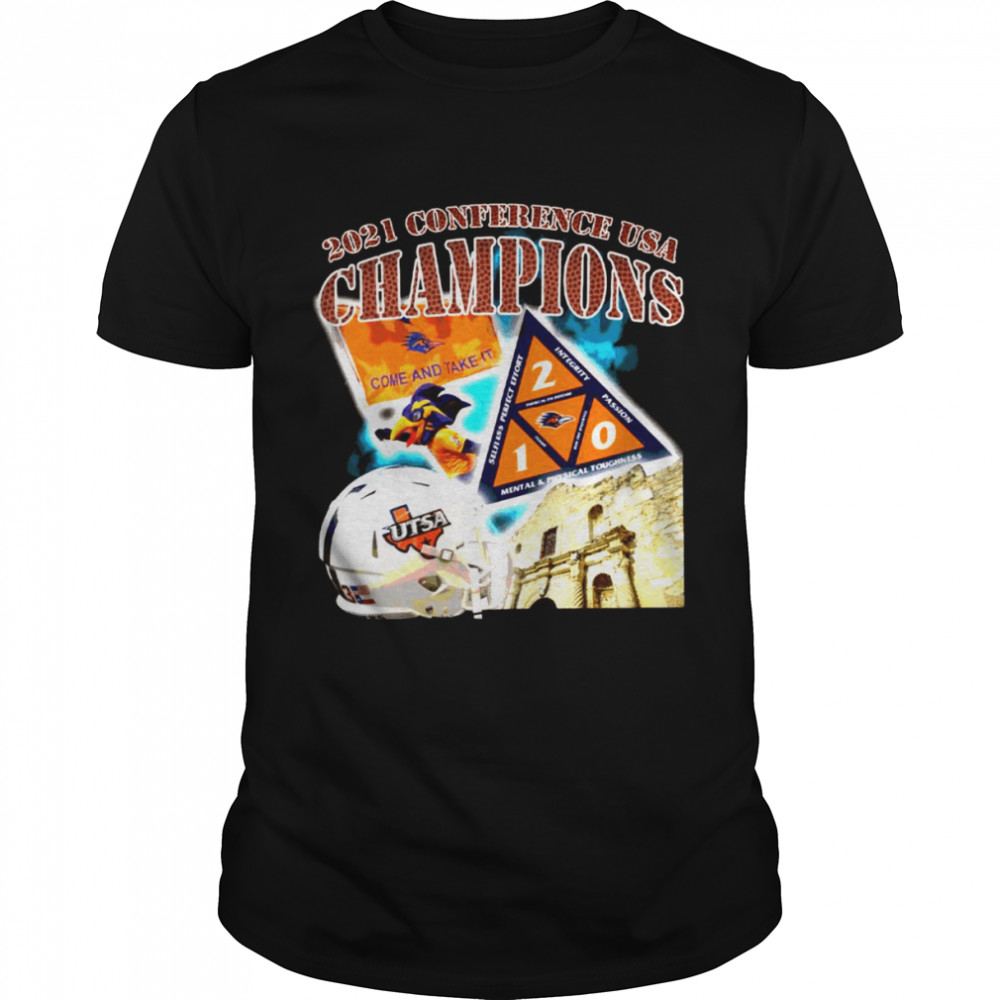 UTSA Roadrunners 2021 Conference USA Champions shirt UTSA Roadrunners 2021 Conference USA Champions shirt