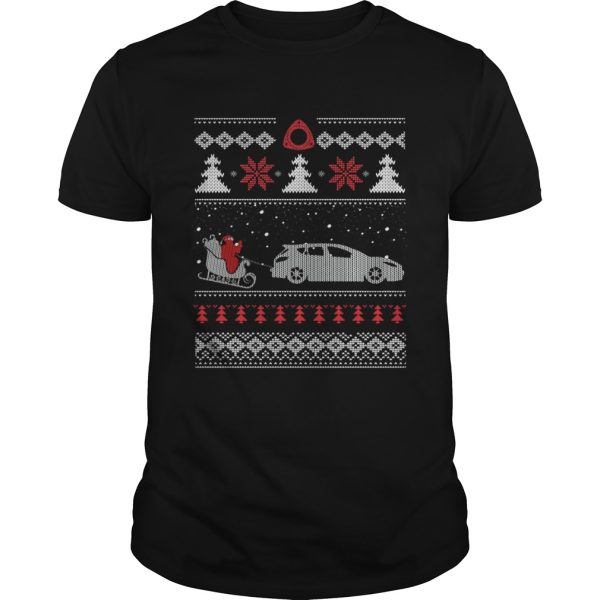 Ugly Car Christmas Shirt