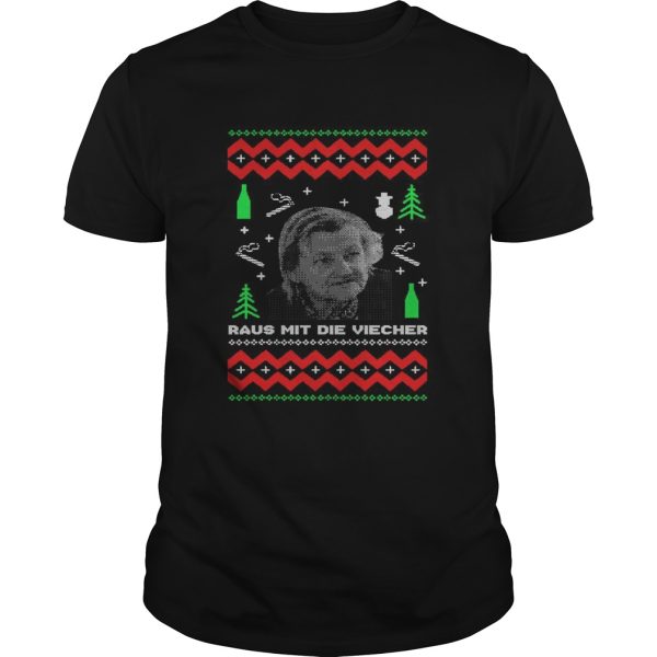 Ugly Christmas Familie Ritter Raus Mit Die Viecher shirt