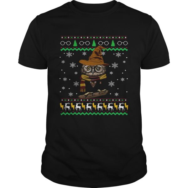 Ugly Christmas Harry Potter Owl Sweat shirt