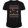 Ugly Christmas Rooster Chicken Santa Hat Lights Xmas shirt