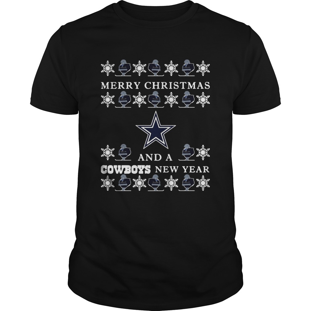Ugly Merry Christmas and Dallas Cowboys shirt Ugly Merry Christmas and Dallas Cowboys shirt