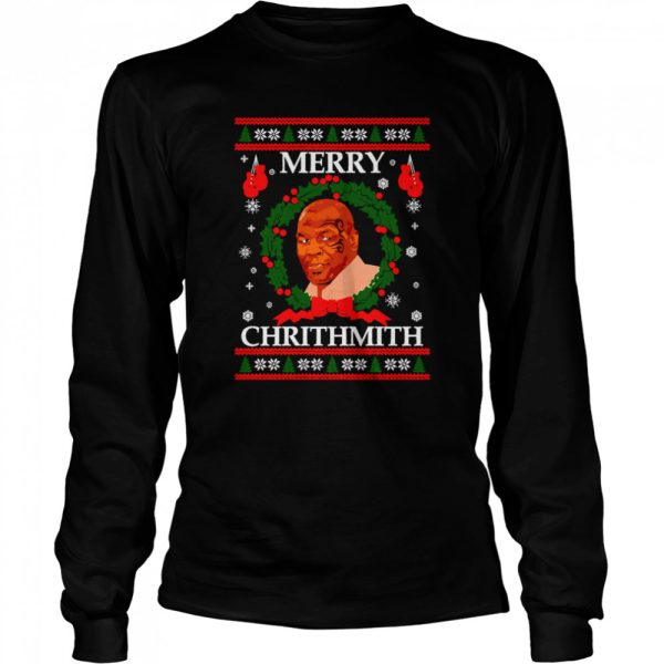 Ugly Mike Tyson Merry Chrithmith shirt
