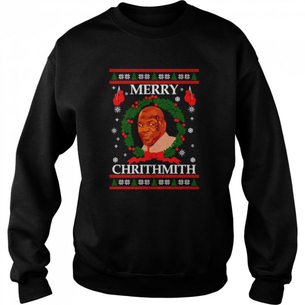 Ugly Mike Tyson Merry Chrithmith shirt