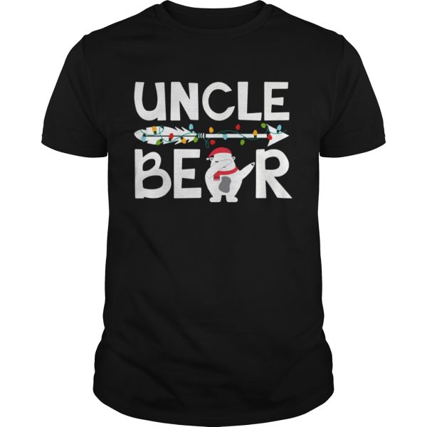 Uncle bear snowman christmas shirt