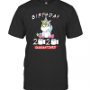Unicorn Birthday 2020 Quarantined T-Shirt