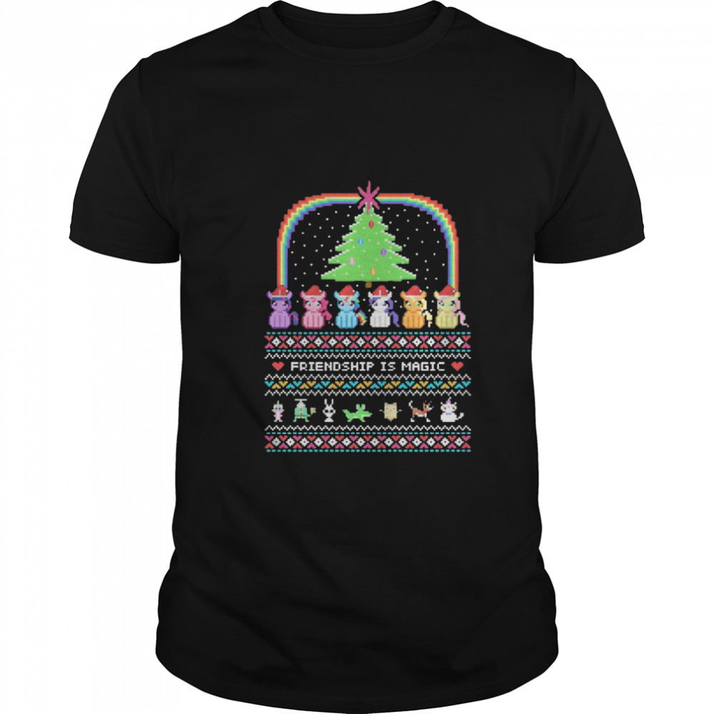 Unicorn friendship is magic ugly christmas shirt Unicorn friendship is magic ugly christmas shirt