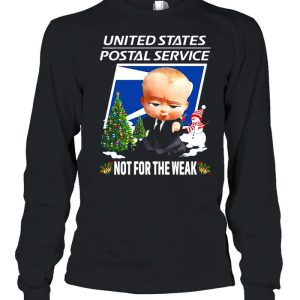 United States Postal Service Not For The Weak Christmas Sweater T shirt 3