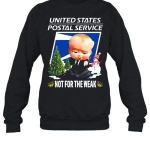 United States Postal Service Not For The Weak Christmas Sweater T shirt 4