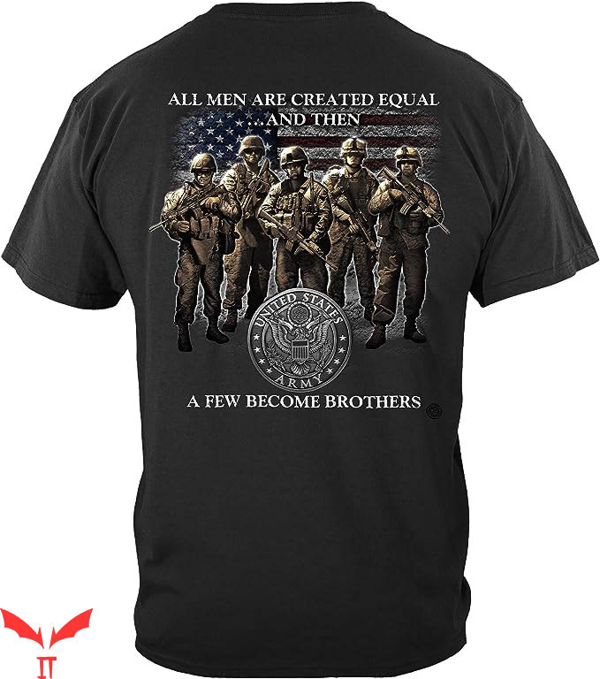 Us Army T-Shirt A Few Become Brothers T-Shirt Trending Us Army T-Shirt A Few Become Brothers T-Shirt Trending