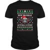 Viking Deck Valhalla with skulls of Glory Christmas shirt