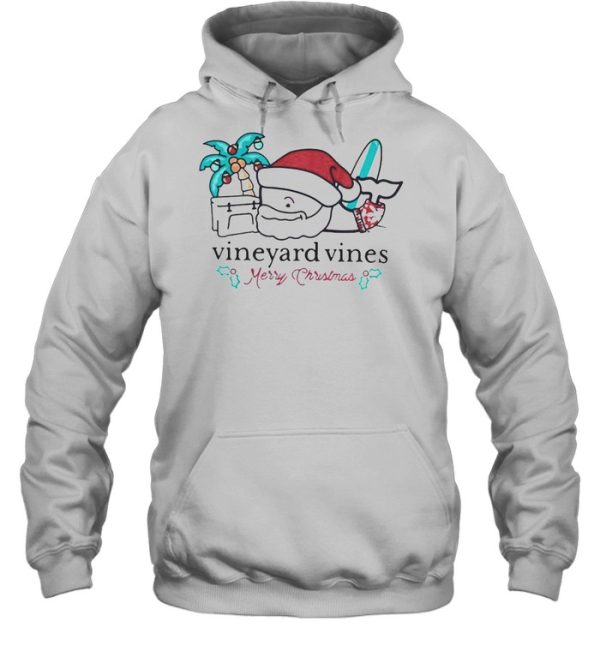 Vineyard Vines Surfside Santa Christmas 2021 T Shirt