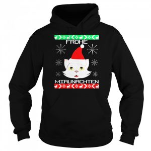 Vintage Frohe Miaunachten Christmas Sweater Shirt 5
