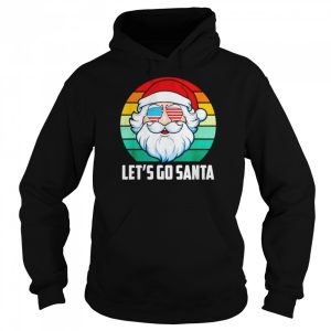 Vintage Santa Lets Go Santa Christmas shirt 5