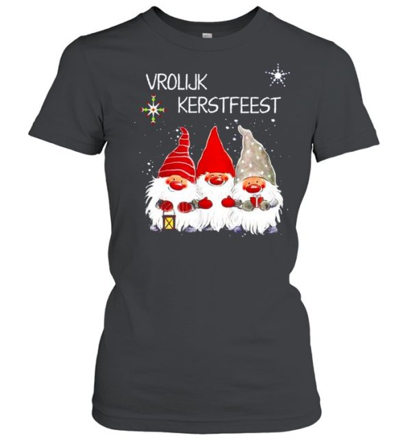 Vrolijk Kerstfeest Gnomes for Christmas shirt