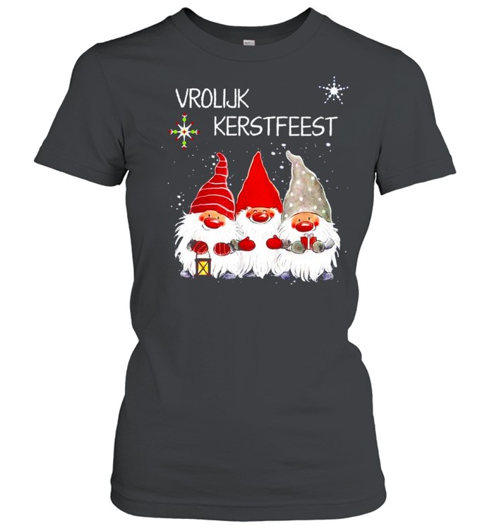 Vrolijk Kerstfeest Gnomes for Christmas shirt Vrolijk Kerstfeest Gnomes for Christmas shirt