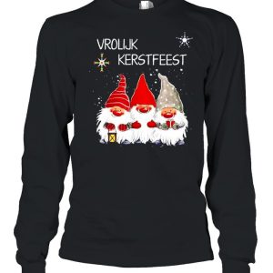 Vrolijk Kerstfeest Gnomes for Christmas shirt 3