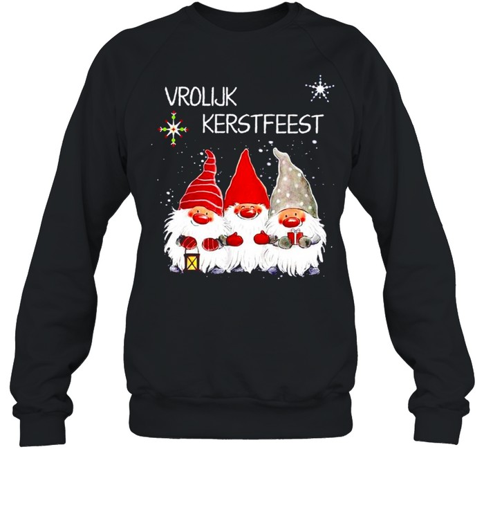 Vrolijk Kerstfeest Gnomes for Christmas shirt Vrolijk Kerstfeest Gnomes for Christmas shirt
