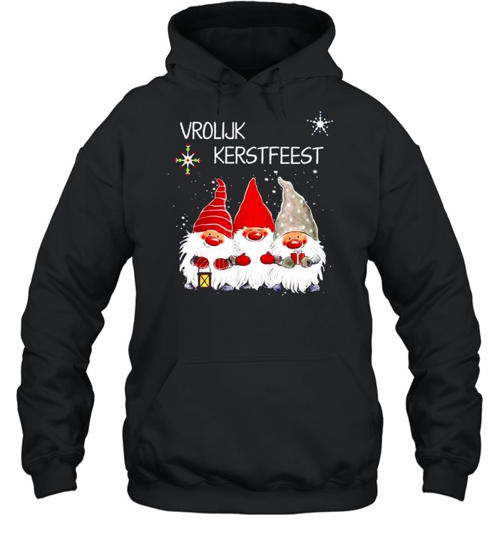 Vrolijk Kerstfeest Gnomes for Christmas shirt Vrolijk Kerstfeest Gnomes for Christmas shirt