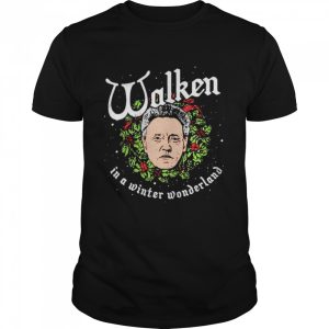 Walken in a winter wonderland Christmas shirt