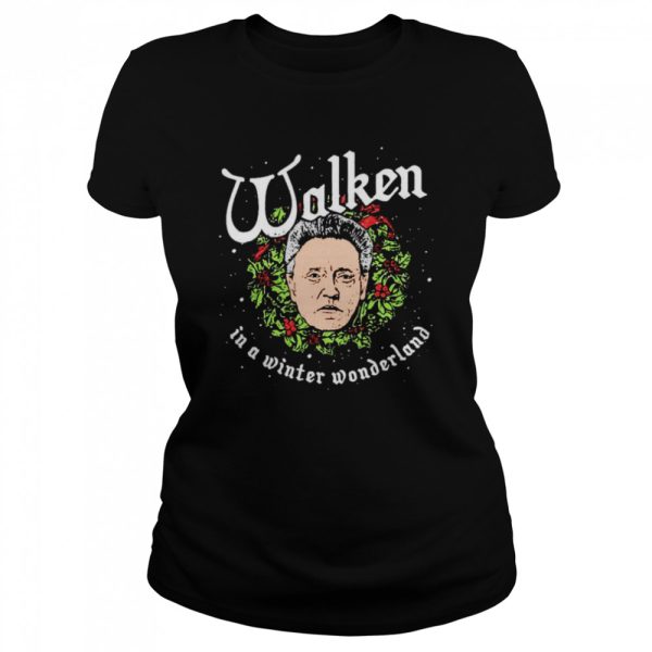 Walken in a winter wonderland Christmas shirt