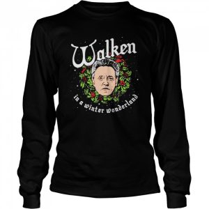 Walken in a winter wonderland Christmas shirt 3