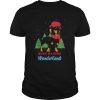 Walking In A Weiner Wonderland Dachshund Christmas Snow