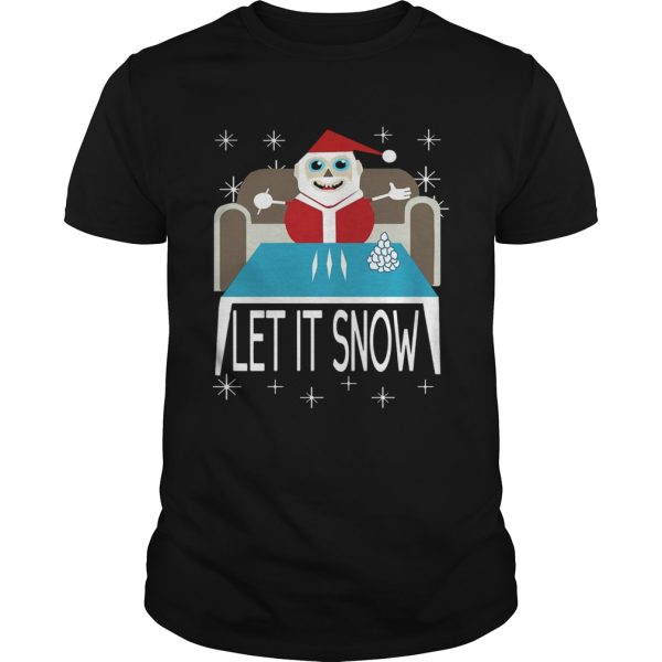 Walmart Cocaine Santa Let It Snow shirt