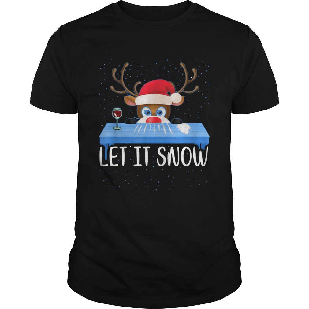 Walmart Cocaine Santa Reindeer Let It Snow shirt Walmart Cocaine Santa Reindeer Let It Snow shirt