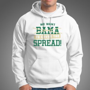 We want to cover the spread against bama South Florida college fan shirt 5