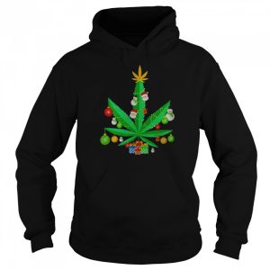 Weed 2021 Merry Christmas Sweater T shirt 5