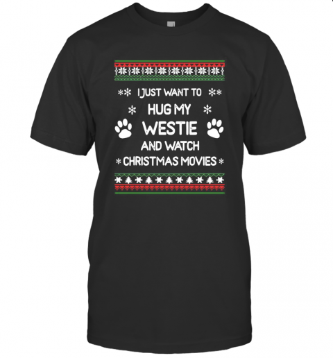 Westie Christmas Xmas Pajama T-Shirt