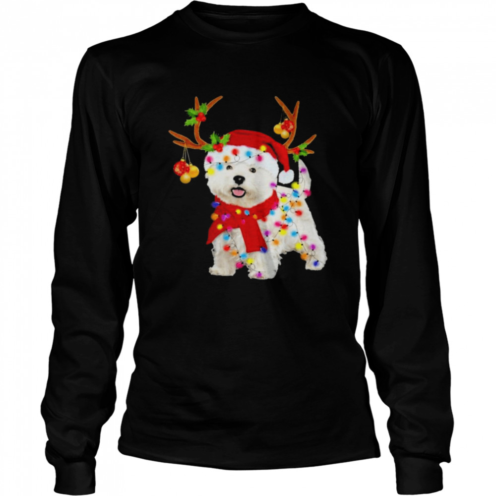 Westie Gorgeous Reindeer Christmas shirt Westie Gorgeous Reindeer Christmas shirt