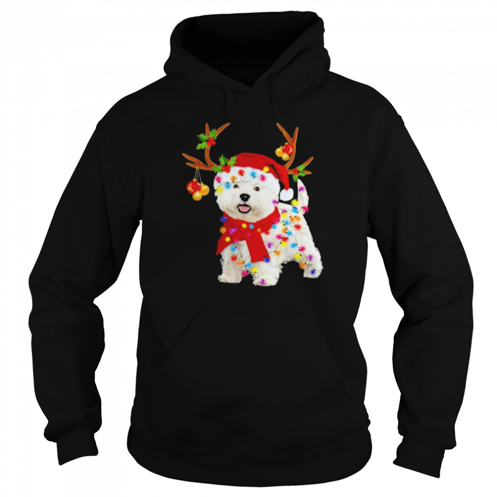 Westie Gorgeous Reindeer Christmas shirt Westie Gorgeous Reindeer Christmas shirt
