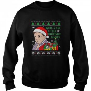 What a sad little Christmas Jumper Ugly shirt 4