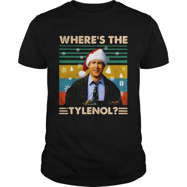Wheres the Tylenol vintage Christmas shirt