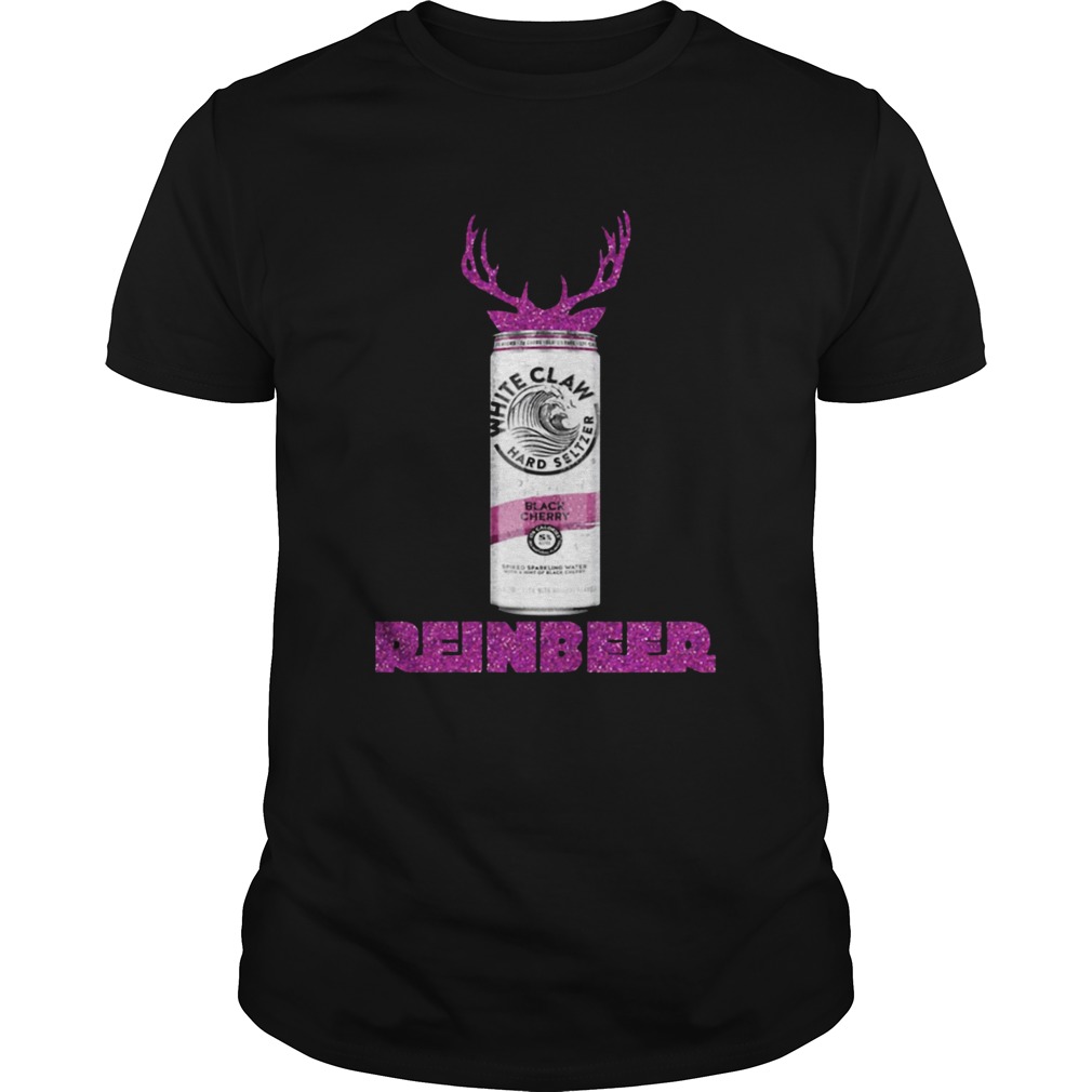 White Claw Black Cherry Sparkling Reinbeer Christmas shirt White Claw Black Cherry Sparkling Reinbeer Christmas shirt