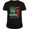 Wine Merry Drunk I’m Christmas Lights Shirt