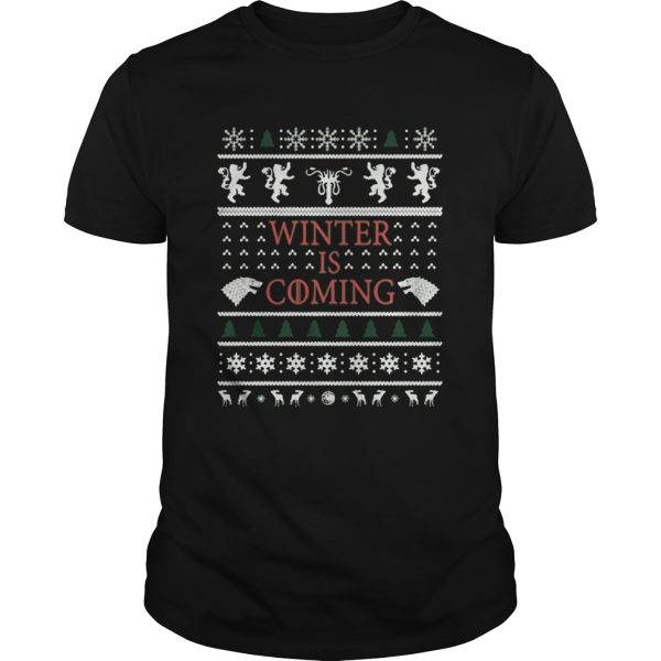 Winter Is Coming Merry Xmas shirt