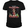Wire Fox Terrier The Most Wonderful Time Of The Year Christmas shirt