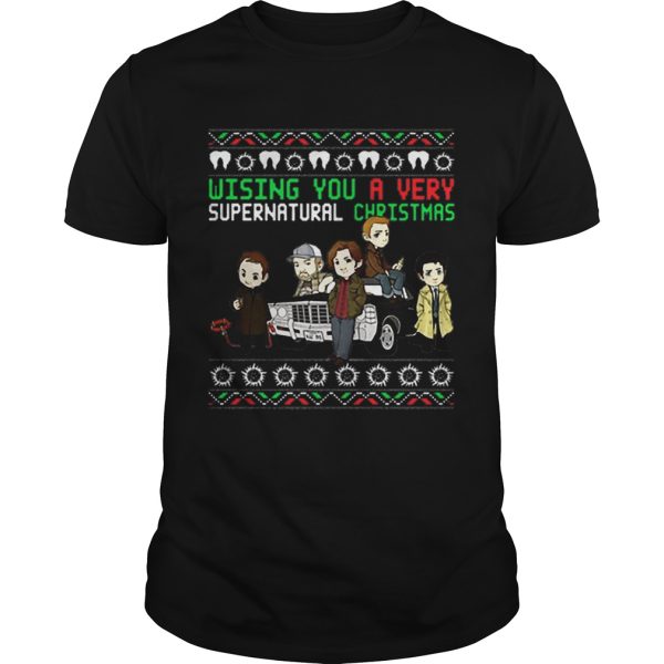 Wishing You A Very Supernatural Christmas shirt